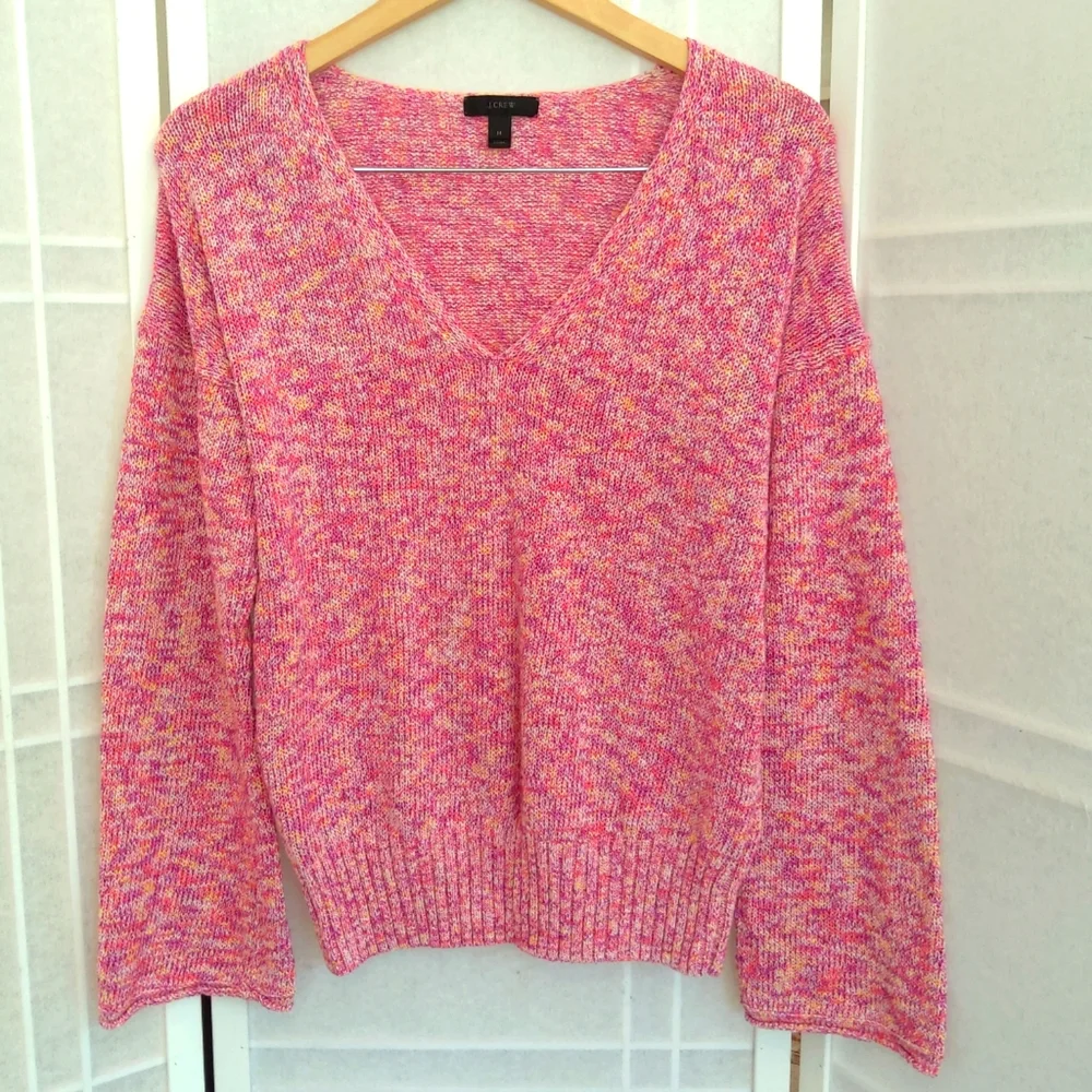 J.Crew pink  sweater